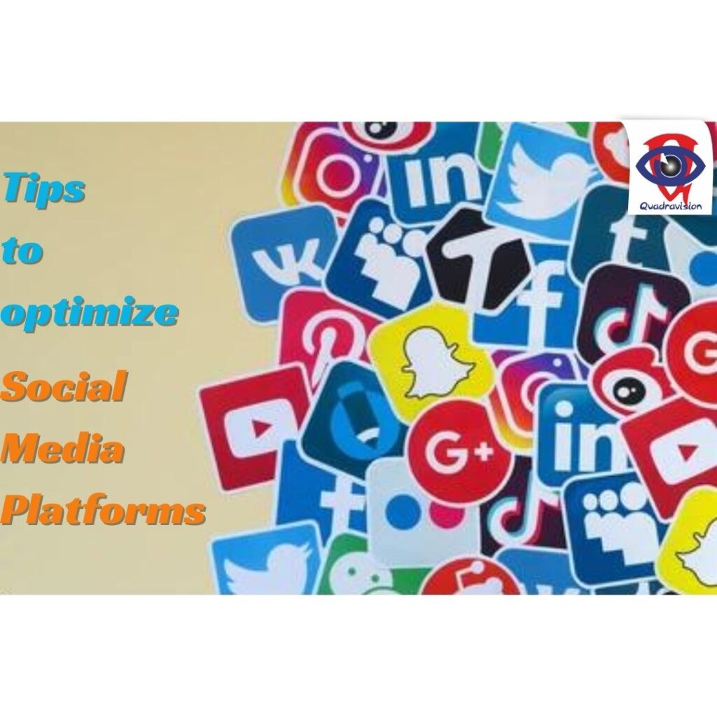 Various tips to optimize content for social media platforms